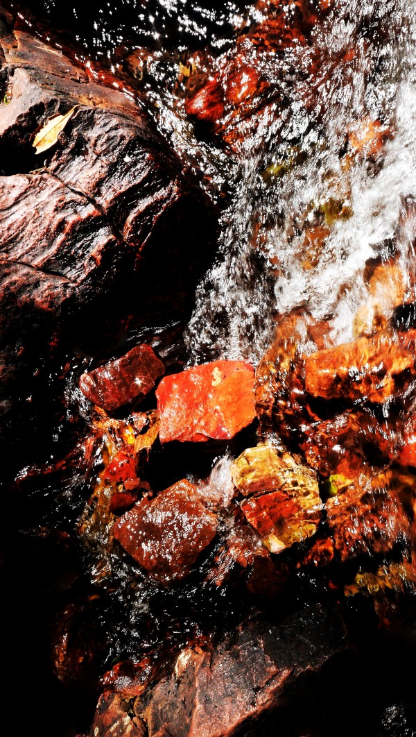 Australia Rocks - Abstract 35 by Lexa Harpell